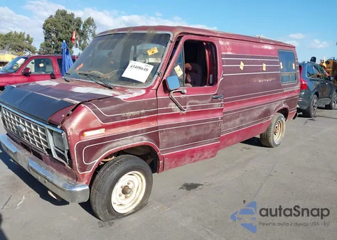 1985 Ford Econoline E150 Van from USA, damaged, VIN 1FDEE14G5FHB84460